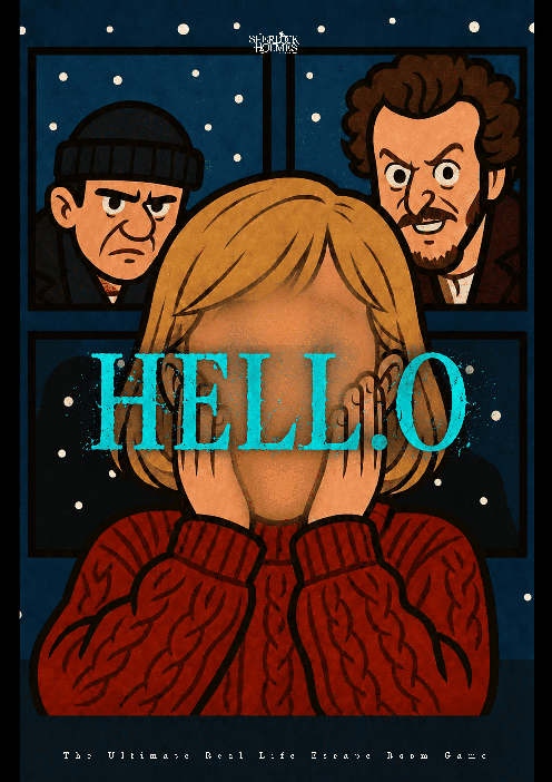 HELL.O 포스터 — 셜록홈즈 광명철산점